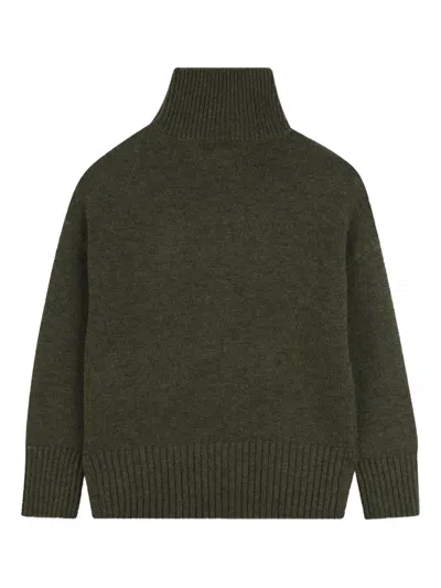 Zadig & Voltaire Kids Alma Sweater In Brown