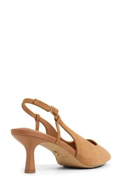 Aldo Women's Adan Slingback Kitten Heels In Brown