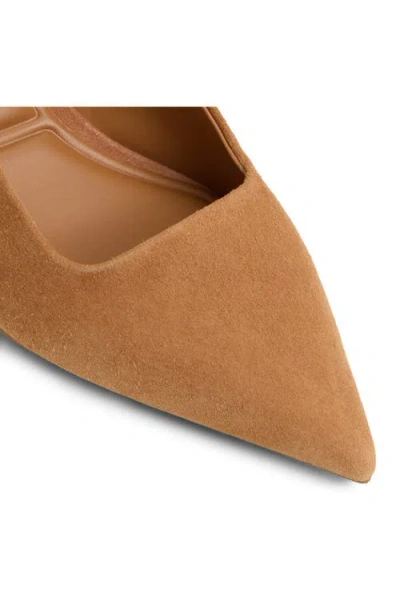 Aldo Women's Adan Slingback Kitten Heels In Brown