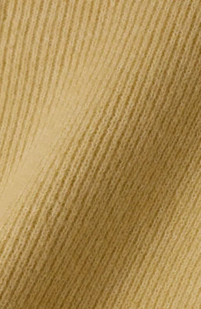 Rhone Westside Zip Cardigan In Yellow