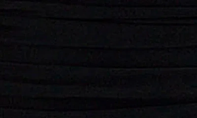 House Of Cb Lini Mesh Gown In Black