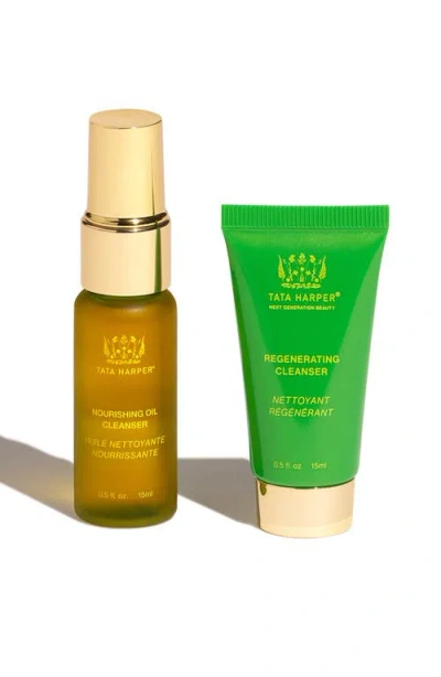 Tata Harper Skincare Radiance Reset Set $32 Value In Transparent