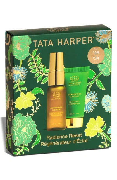 Tata Harper Skincare Radiance Reset Set $32 Value In Transparent