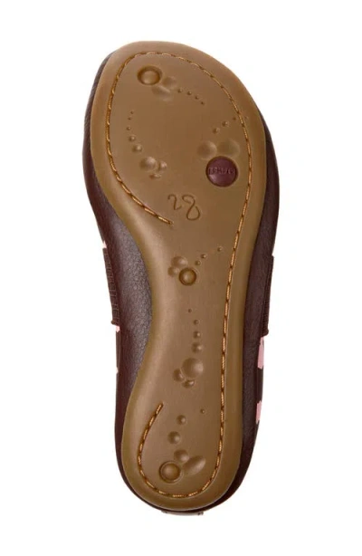 Camper Right Zebra-print Elastic-strap Ballerinas In Multi