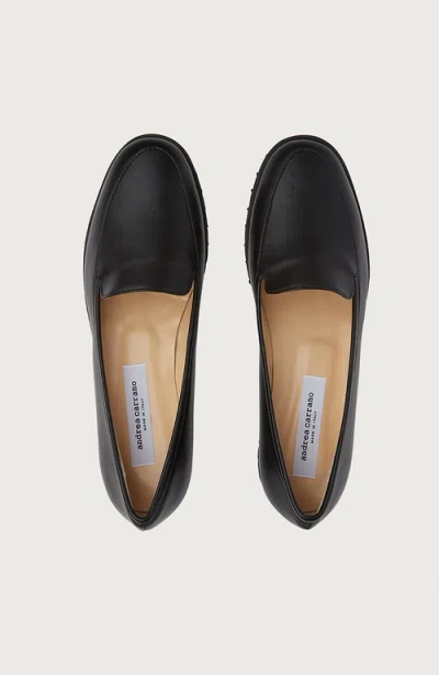 Andrea Carrano Carro Loafers In Black
