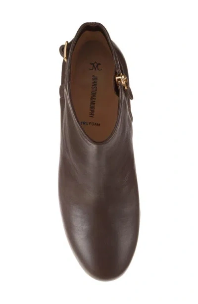 Johnston & Murphy Sienna Belted Bootie In Brown