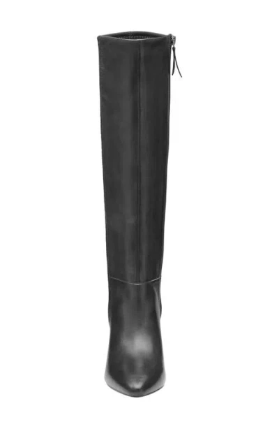 Johnston & Murphy Vicki Knee High Boot In Black