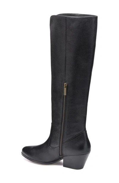 Johnston & Murphy Tristen Knee High Boot In Black