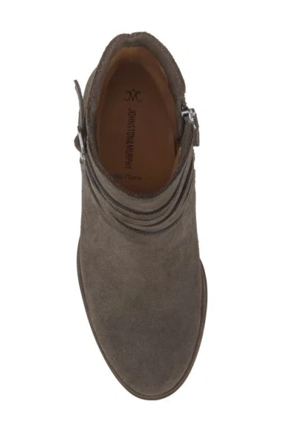 Johnston & Murphy Amy Bootie In Gray