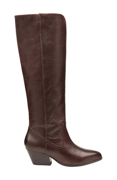 Johnston & Murphy Tristen Knee High Boot In Brown