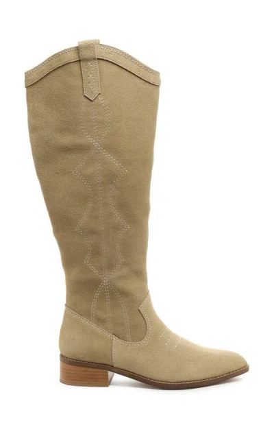 Kelsi Dagger Brooklyn Benson Knee High Western Boot In Brown