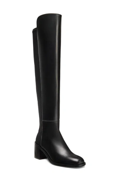 Stuart Weitzman 5050 Finn Boot In Black