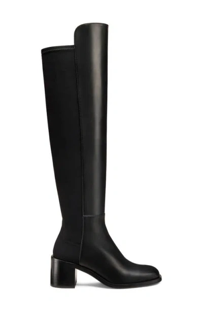 Stuart Weitzman 5050 Finn Boot In Black