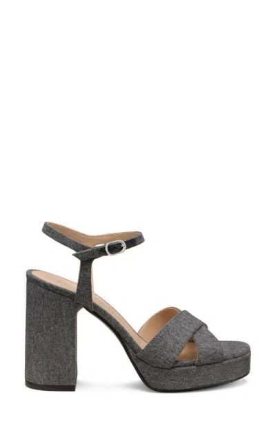 Stuart Weitzman Dayna Platform Sandal In Gray