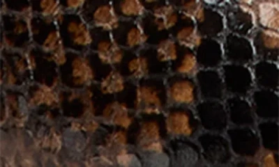 Stuart Weitzman Power 50 Python-effect Leather Pumps In Brown