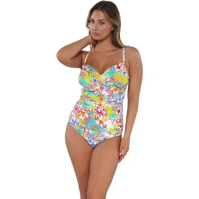 Sunsets Serena Tankini Swimsuit Top In Multi