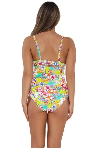 Sunsets Serena Tankini Swimsuit Top In Multi
