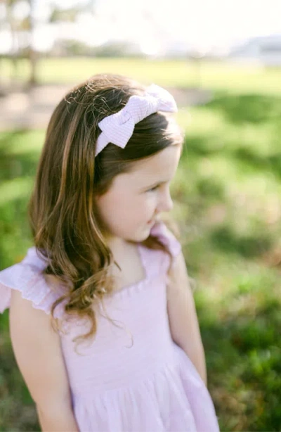 Bits & Bows Seersucker Bow Headband In Multi
