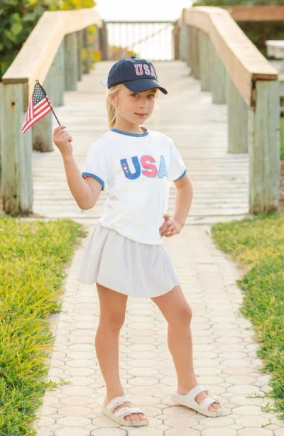 Bits & Bows Usa Patriotic T-shirt In Multi