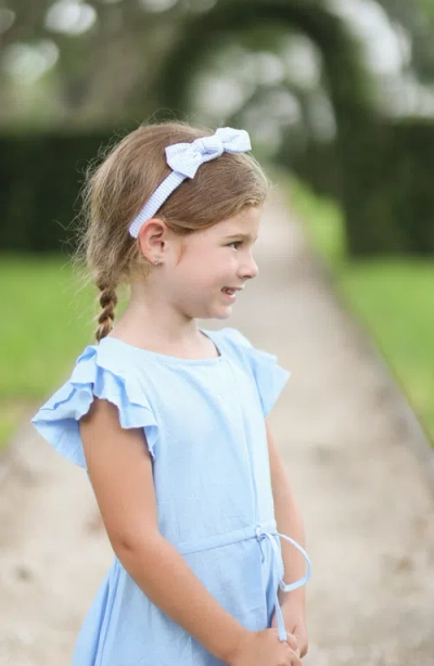 Bits & Bows Seersucker Bow Headband In Multi