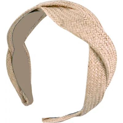 Bits & Bows Seaside Waves Headband In Brown