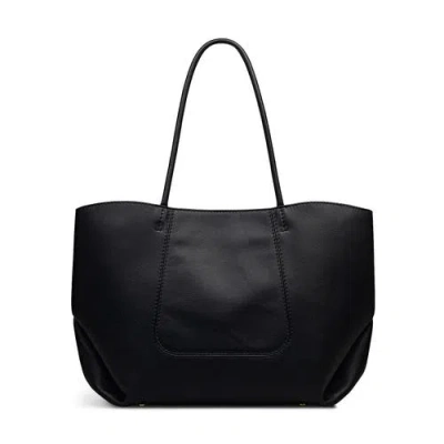 Radley London The Compton Medium Zip Top Leather Shoulder Bag In Black