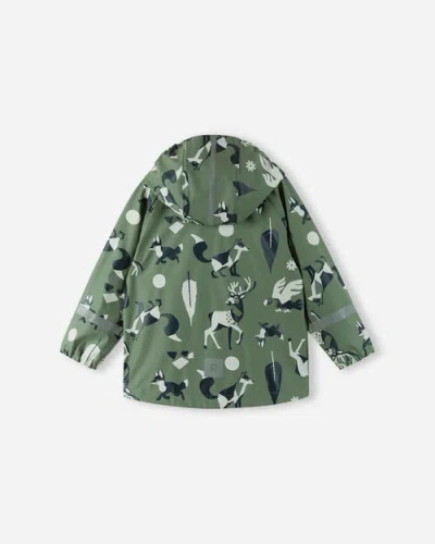 Reima Vesi Raincoat In Green