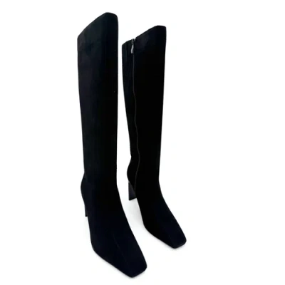 Amie Rafa Mishel High Knee Boot In Black