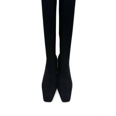 Amie Rafa Mishel High Knee Boot In Black