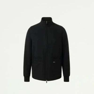 Jaanuu 6-pocket Classic Scrub Jacket In Black