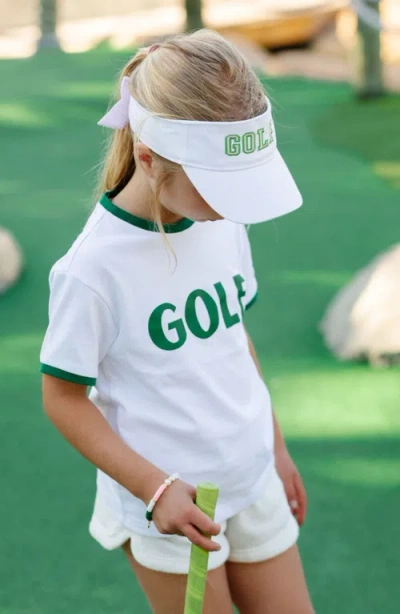 Bits & Bows Golf T-shirt In White