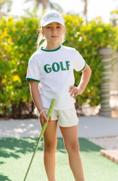 Bits & Bows Golf T-shirt In White