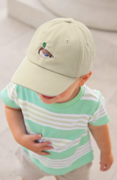 Bits & Bows Mallard Duck Twill Baseball Hat In Brown