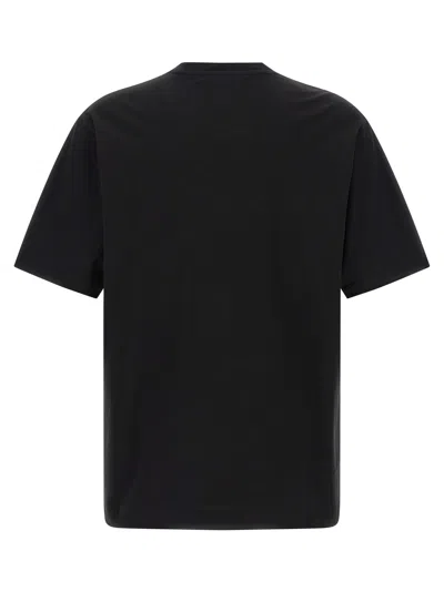 Dolce & Gabbana Men Short Sleeve T-shirt With Logo In Black