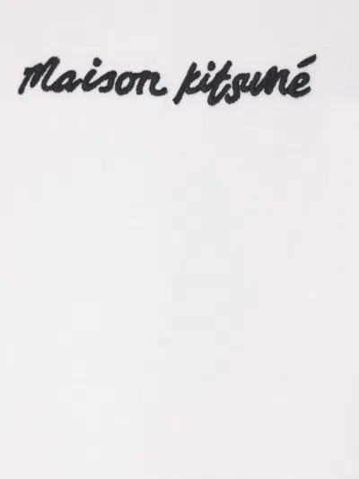 Maison Kitsuné Maison Kitsune Line Handwriting Oversized T-shirt