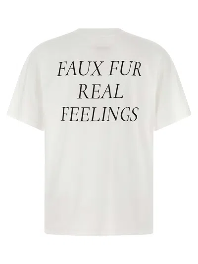 Mm6 Maison Margiela Mm6 By Maison Margiela Cotton Jersey Printed T-shirt With Crewneck In White