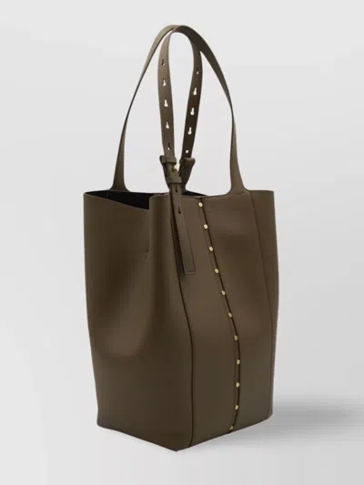Golden Goose Studded Detail Adjustable Strap Tote Bag