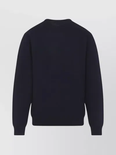 Carhartt Black Cotton Madison Sweater In Blue