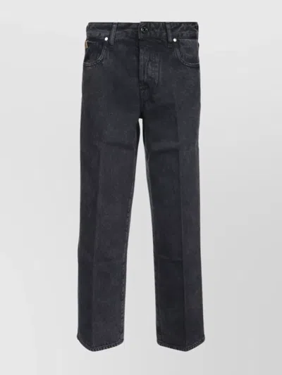 Jacob Cohen Peggy Stitched Belt Loop Jeans In Black