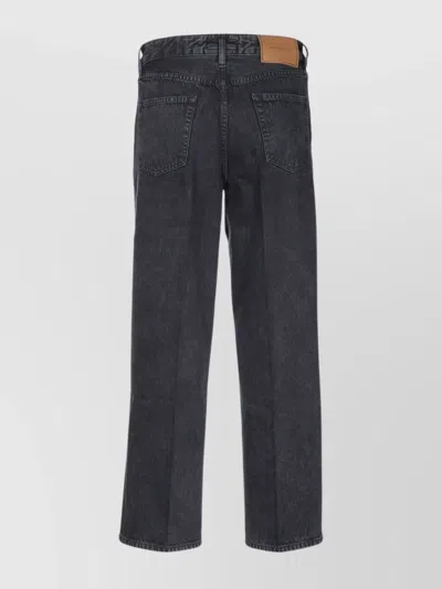 Jacob Cohen Peggy Stitched Belt Loop Jeans In Black