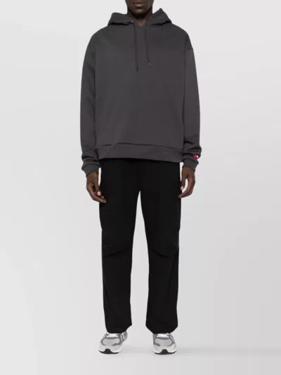 Carhartt Straight Leg Cargo Trousers With Multiple Pockets In Black