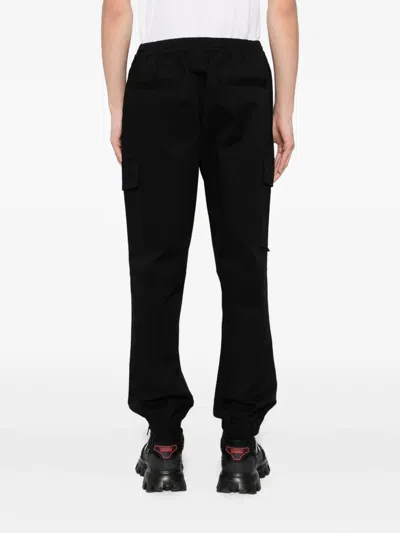 Represent Cuffed Cargo Pants In Black