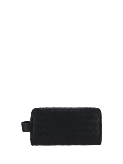 Bottega Veneta Men Pouch In Black