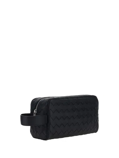 Bottega Veneta Men Pouch In Black