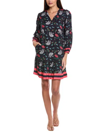 Garrie B Mini Dress In Blue