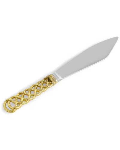 Michael Aram Micheal Aram Love Knot Cake Server In Gold