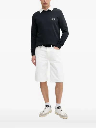 LOGO印花圆领卫衣