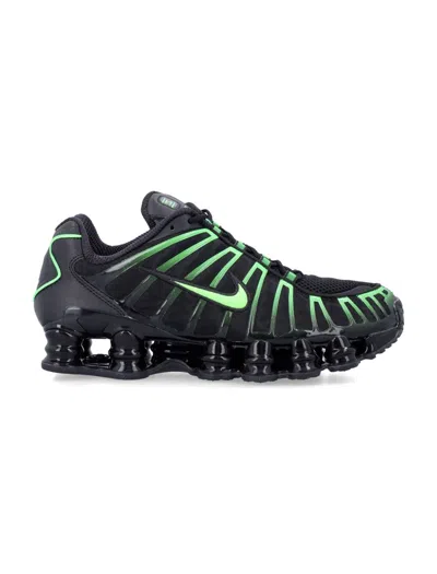 Nike Tl Shox Rubber Outsole Mesh Sneakers In Multi