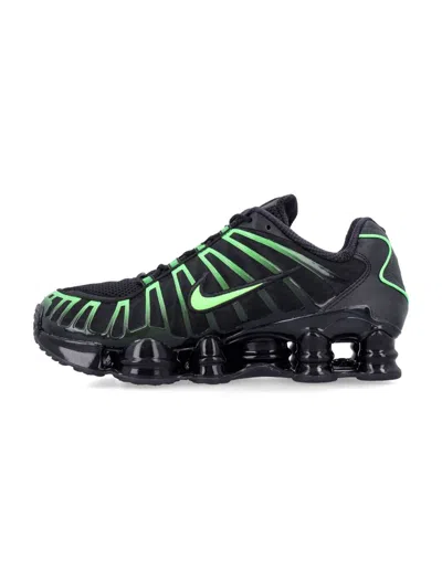 Nike Tl Shox Rubber Outsole Mesh Sneakers In Multi