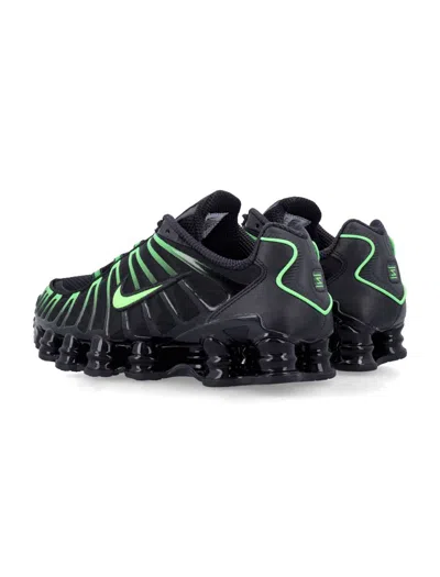 Nike Tl Shox Rubber Outsole Mesh Sneakers In Multi
